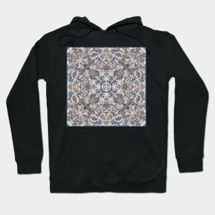 Arabic ornate square pattern Hoodie